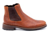 McKinley Waterproof Oiled Saddle Leather Boots - Chestnut - Side