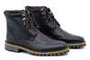 Bad Weather Waterproof Oiled Saddle Leather Boots - Black