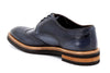 Tuscan Hand Finished Italian Calf Leather Wingtip - Graphite - Back