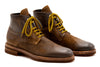 Napoli Waxed Italian Suede Leather Boots - Snuff