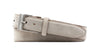 Royal Water Repellent Suede Leather Belt - Oyster