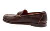 All American Oiled Saddle Leather Horse Bit Loafers - Walnut