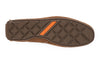 Bermuda Water Repellent Linen Print Nubuck Leather Braided Bit Loafers - Bark - Bottom