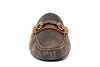 Cozy Country Water Repellent Suede Leather Horse Bit Slippers - Camo - Front