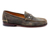 2nd Amendment Water Repellent Suede Leather Penny Loafers - Camo - Side view