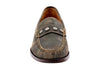 2nd Amendment Water Repellent Suede Leather Penny Loafers - Camo - Front view