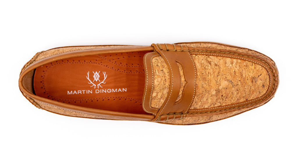 Monte Carlo Water Repellent Cork Penny Driving Loafers - Cork