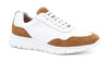 Madison Trainer Tumbled Glove Leather Sneakers - Cappuccino - Side