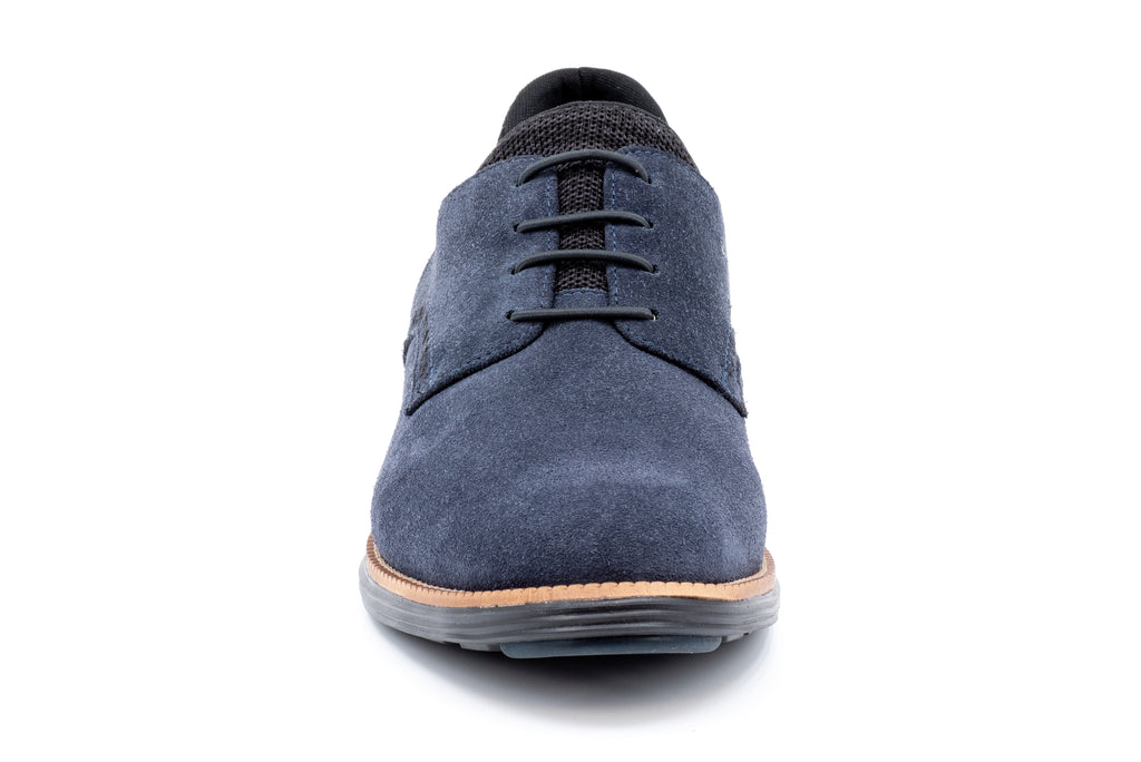 Countryaire Water Repellent Suede Leather Plain Toe - Midnight - Front