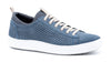 Cameron Water Repellent Suede Leather Sneakers - Marine