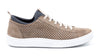 Cameron Water Repellent Suede Leather Sneakers - Stone