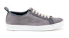 MD Signature Sheep Skin Water Repellent Suede Leather Sneakers - Slate - Side