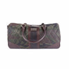 Field Quilted Waxed Cotton Duffel - Green Camo