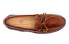 Bill Camp Moc Oiled Saddle Leather Bow Tie Loafers - Chestnut