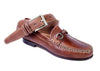 Old Row Oiled Saddle Leather Horse Bit Loafers - Belt