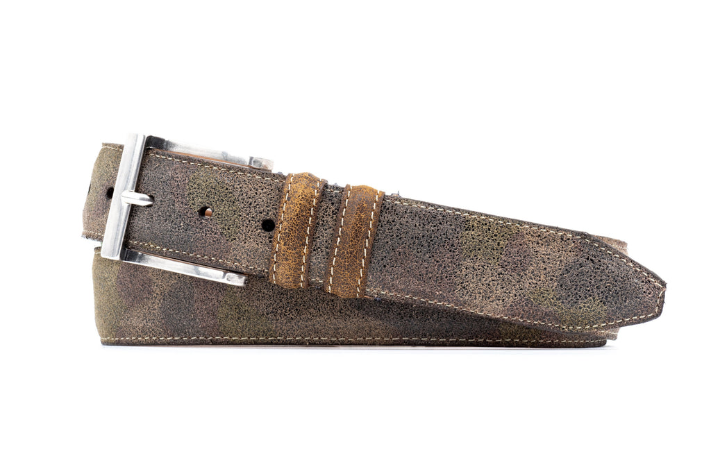 Camo leather belt best sale