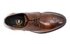 CAMPANIA ITALIAN CALF LEATHER BROGUE - BOURBON