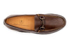 Bill Water Buffalo Horse Bit Loafers - Walnut - insole