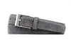 royal suede belt - smoke