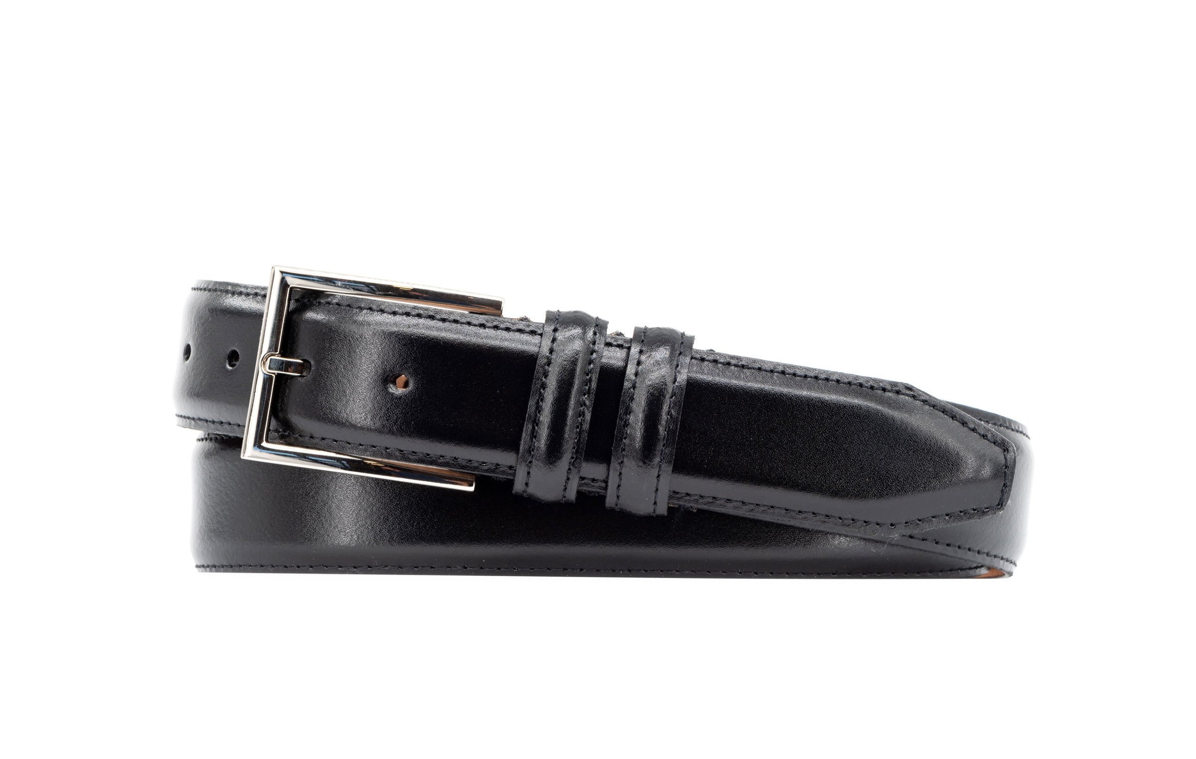 Countryaire Saddle Leather Plain Toe - Black | Martin Dingman