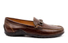 Bill Water Buffalo Horse Bit Loafers - Walnut - side